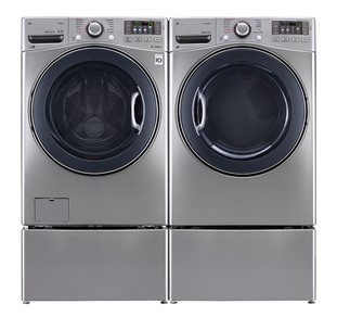 LG FRONT LOAD LAUNDRY PAIR