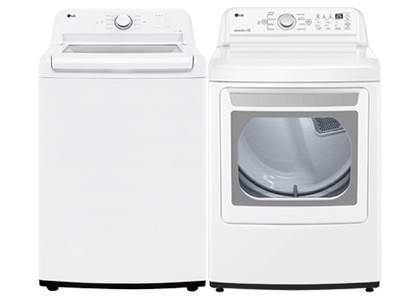 4.8 cuft. Capacity Top Load Washer with Agitator & 7.3 cu. ft. Capacity Electric Dryer