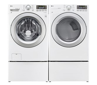 LG TWINWASH BUNDLE WITH LG SIDEKICK AND FRONT-LOAD WASHER