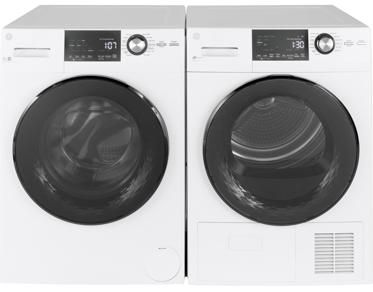 Front Load Steam Washer and Vented Electric Dryer 