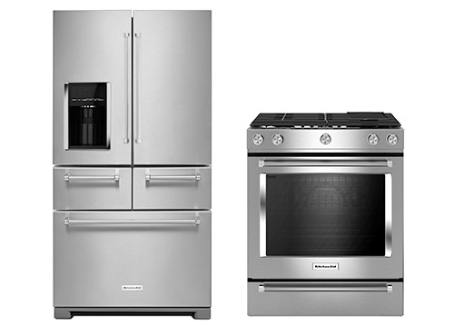 Dual Fuel Range & Refrigerator Appliance Package