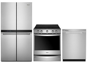 Whirlpool 3pc Appliance Package SS