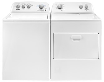 4.4 cu.ft. Top Loading Washer and 7.0 cu.ft. Gas Dryer