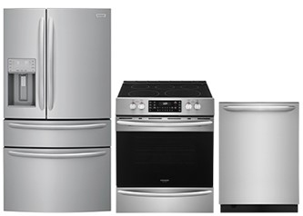 Frigidaire Gallery 3pc Appliance Package in Stainless Steel