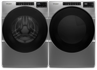 Front Load Washer and Electric Wrinkle Shield Dryer Match