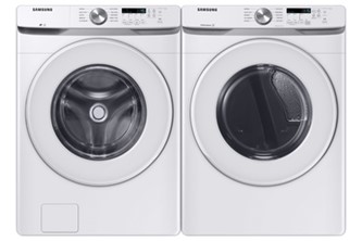 5.2 Cu.Ft. Front Load Washer & 7.5 cu.ft. Dryer