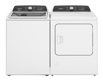5.4-5.5 CU.FT. Hight-Efficiency Top Load Washer & 7 CU.FT Top Load Dryer