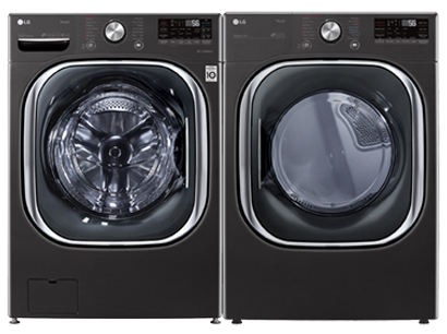 5.8 Cu. Ft. Washer & 7.4 cu. ft. Front Load Dryer 