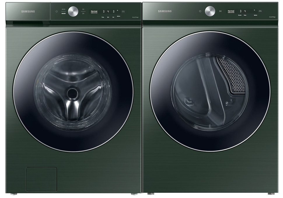 BESPOKE 6.1 cu.ft Front load Washer & 7.6 cu.ft Dryer with AI Optimal Dry