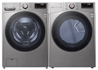 5.2 Cu. Ft. Front-Load Washer and 7.4 Cu. Ft. Electric Dryer - Graphite Steel