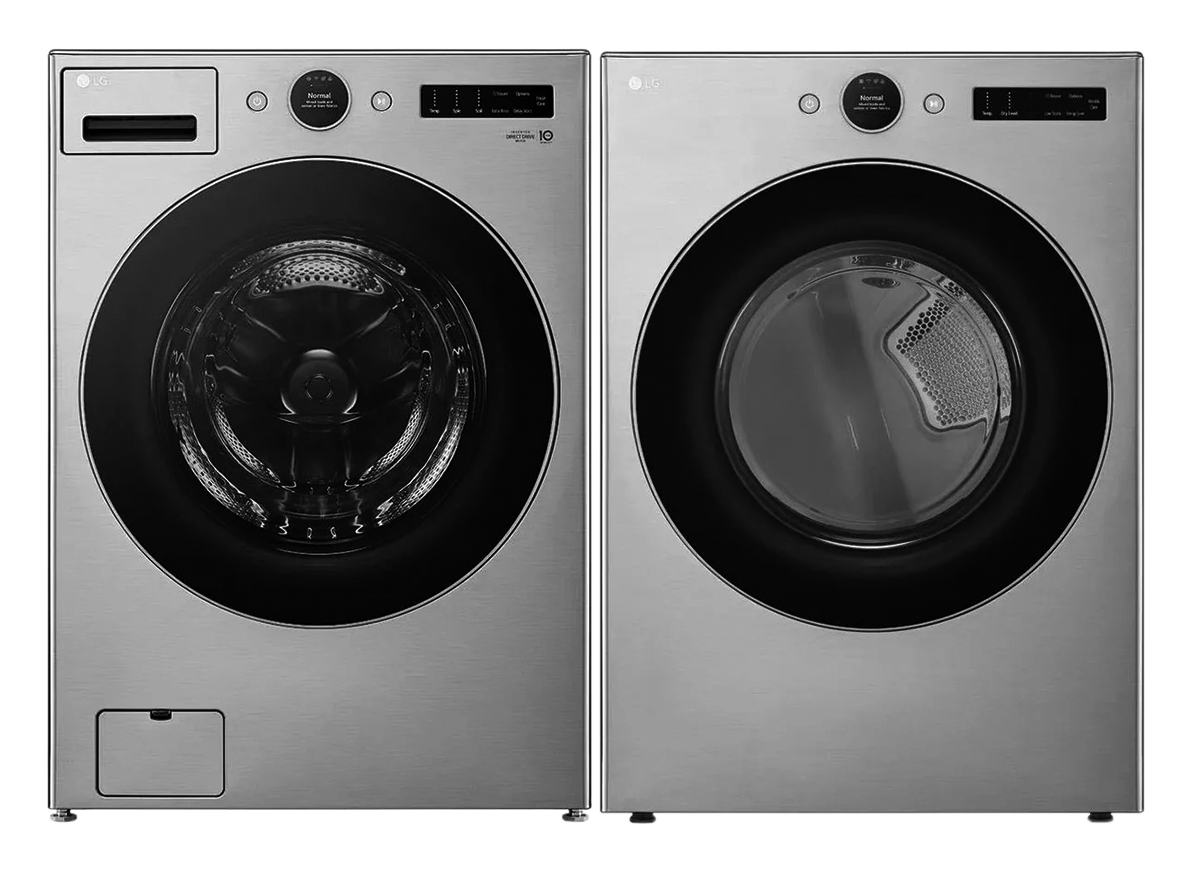 5.2 cu. ft. Capacity Smart Washer & 7.4 cu. ft. Ultra Large Capacity Smart Dryer
