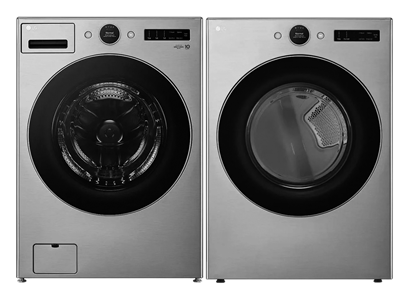 5.2 cu. ft. Capacity Smart Washer & 7.4 cu. ft. Ultra Large Capacity Smart Dryer