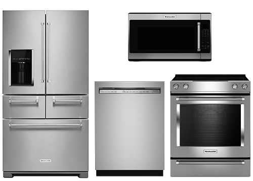 KitchenAid French Door 4 pc Package