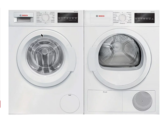 BOSCH FRONT LOAD LAUNDRY - WAT28400UC, WTG86400UC
