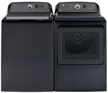 Top Load Electric Washer and Dryer with SaniFresh Cycle Diamond Grey