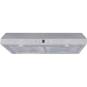 30W UNDERCABINET HOOD SQ CORN.- 600CFM