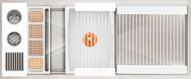 IDEAL WASHSTATION 30S WITH 18 DRYDOCK DRAIN SID