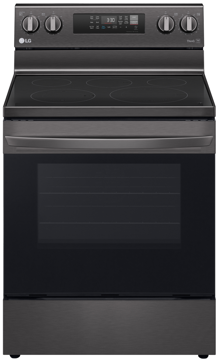 6.3 cu ft. Smart Wi-Fi Enabled Fan Convection Electric Range with Air Fry & EasyClean™