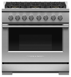 Gas Range, 36", 6 Burners