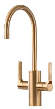 IDEAL HOT & COLD TAP IN PVD BRUSHED GOLD STAINLESS