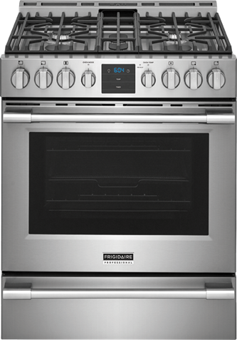 Frigidaire Professional 30" Front Control Gas Range with Air Fry