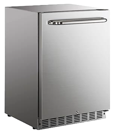 24" SOLID DOOR FRIDGE