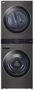 Single Unit Front Load LG WashTower™ with Center Control™ 5.2 cu. ft. Washer and 7.4 cu. ft. Electric Dryer
