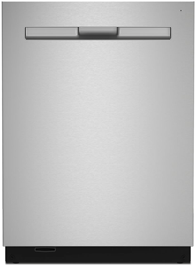 Top control dishwasher with Third Level Rack and Dual Power Filtration