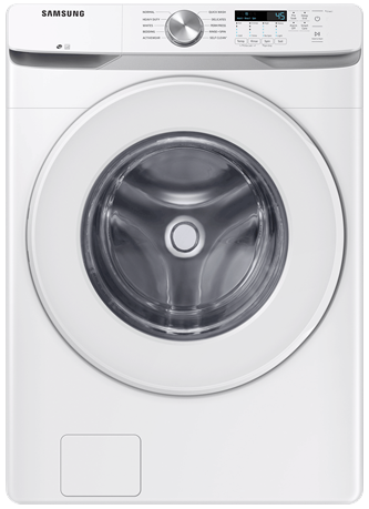 5.2 Cu.Ft. Front Load Washer with Shallow Depth in White