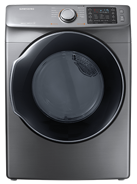 DVE45M5500P Frontload Electric Dryer with Steam, 7.5 cu.ft