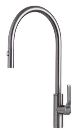 IDEAL TAP HIGH-FLOW IN PVD GUN METAL GRAY? STAINLE