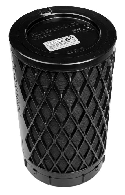 Round Updraft/Wall Mount No Vent Recirculating Plasma Range Hood E-Filter