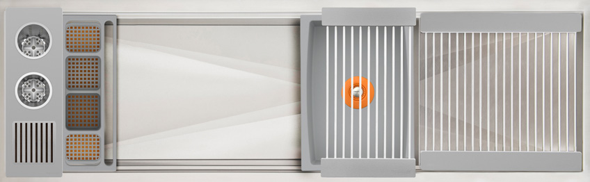 IDEAL WASHSTATION 4S WITH 18 DRYDOCK DRAIN SIDE