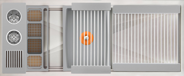 IDEAL WASHSTATION 30S WITH 18 DRYDOCK DRAIN SID