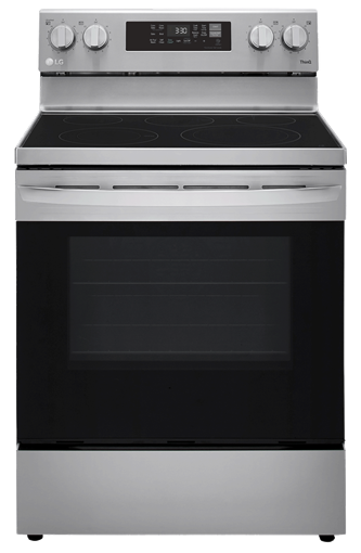 6.3 cu ft. Smart Wi-Fi Enabled Fan Convection Electric Range with Air Fry & EasyClean™