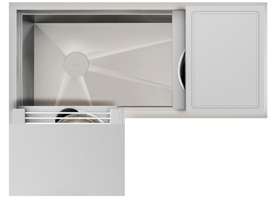 IDEAL CORNER WORKSTATION 3X4C WITH FIVE TOOL CULIN