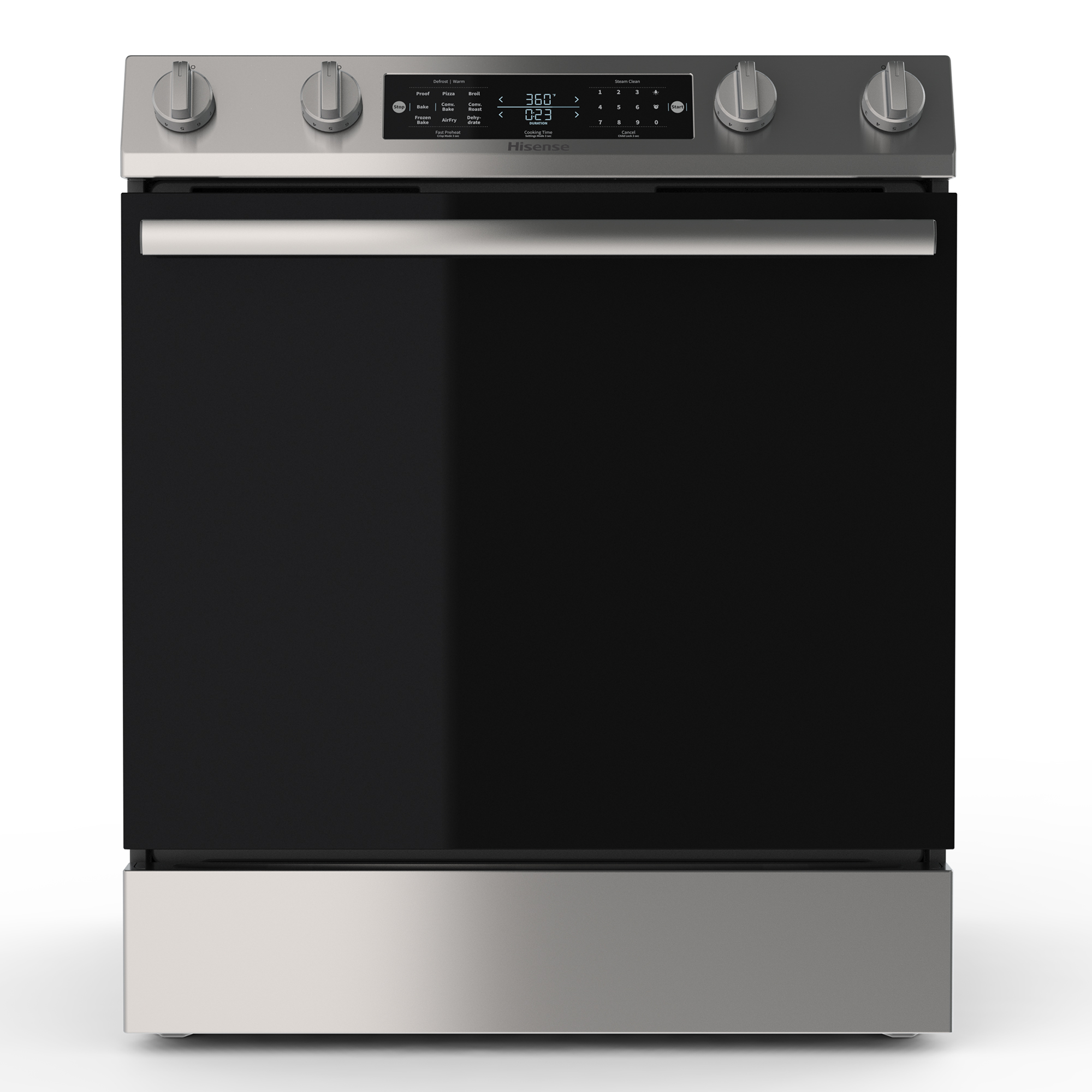 5.8 cu. ft. True Convection Slide-In Electric Range with Air Fry & Steam Clean