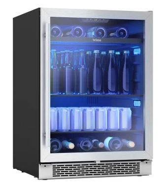 24BRISAS BEV COOLER, UC, SS+GLS, RVS DOOR, 1Z