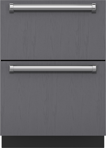 24" Designer Refrigerator Drawers - Panel Ready