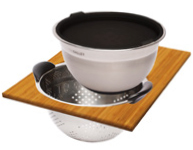 MIXING BOWL 11 AND COLANDER 11 IN STAINLESS STEE