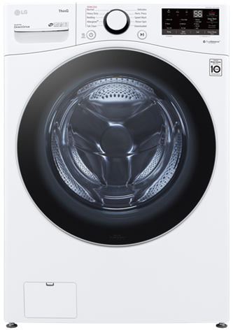 5.2 cu. ft. Ultra Large Capacity Smart wi-fi Enabled Front Load Washer with Built-In Intelligence & Steam Technology