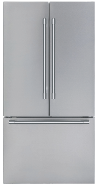Thermador Freedom French Door Bottom Mount Refrigerator 36' Stainless Steel
