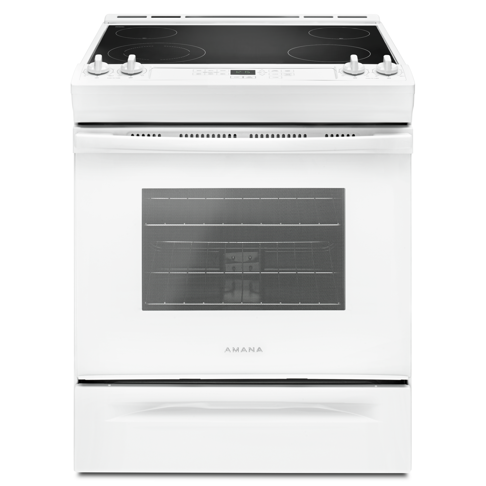 Amana Front Control Range (YAES6603SFW) - White