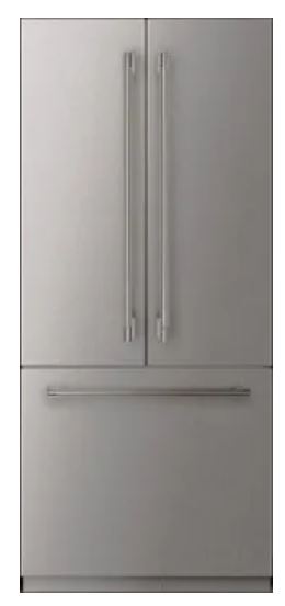 19.6 Cu.ft. Built-in Panel Ready French Door Refrigerator