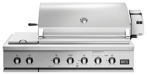 48" Grill, Rotisserie and Side Burners, Natural Gas