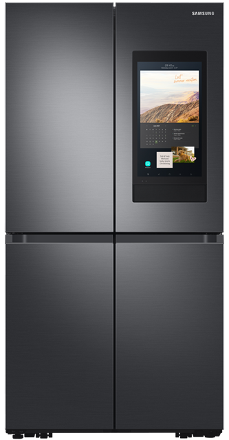 23 cu.ft. 36" 4-Door Flex Counter-Depth Refrigerator with Beverage Center and Family Hub