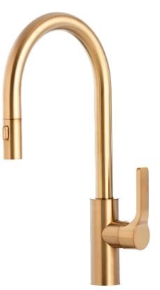 IDEAL BARTAP HIGH-FLOW IN PVD BRUSHED GOLD STAINL