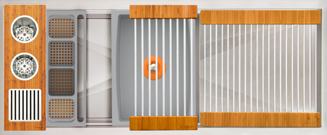 IDEAL WASHSTATION 30S WITH 18 DRYDOCK DRAIN SID