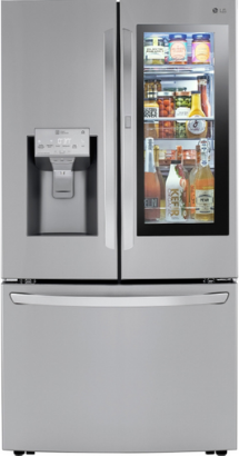 36" Smart Wi-Fi InstaView™ Door-in-Door® Counter-Depth Refrigerator with Craft Ice™ Maker