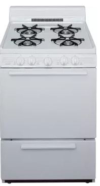 24W, OPEN BURNER,3.0 CUFT,MANL CLN